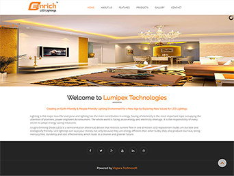 Lumipex Technologies Responsive Website